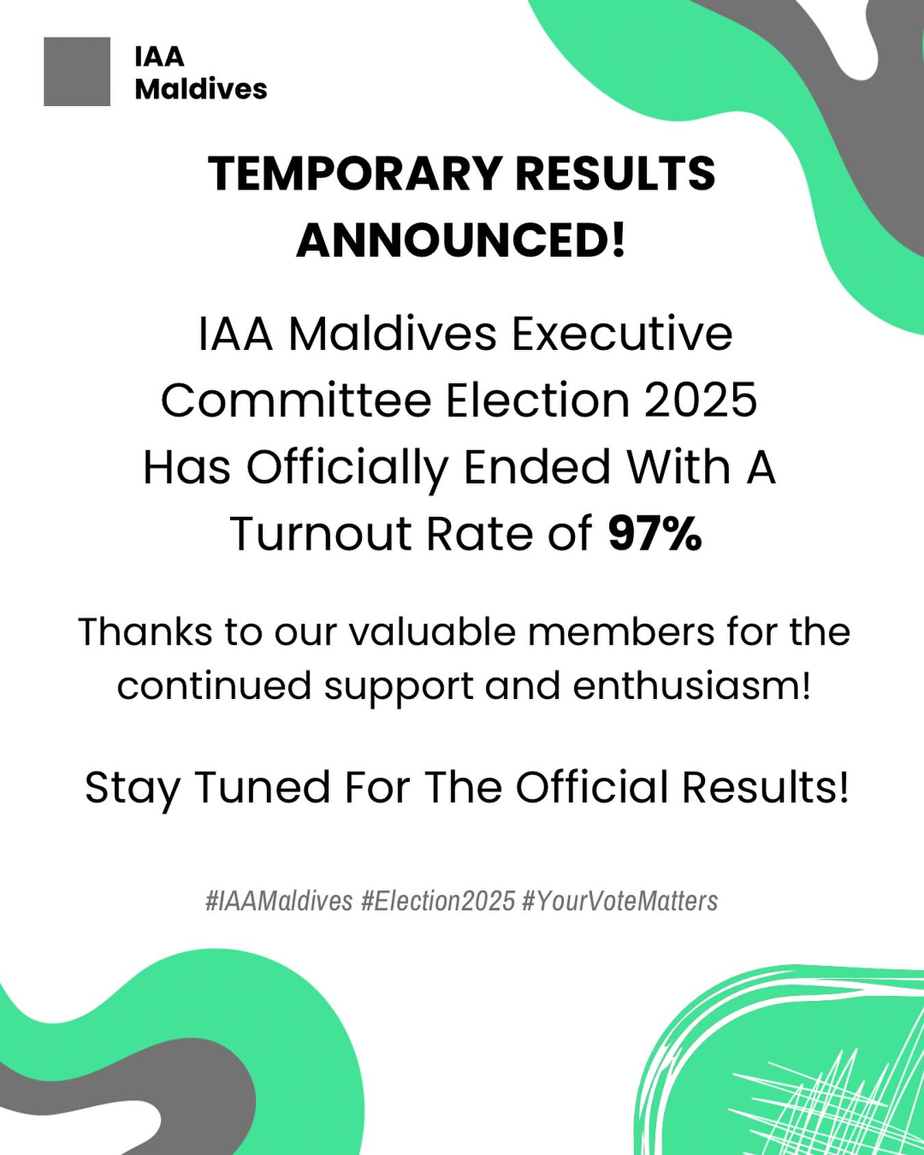 IAA Maldives Executive Committee Elections 2025