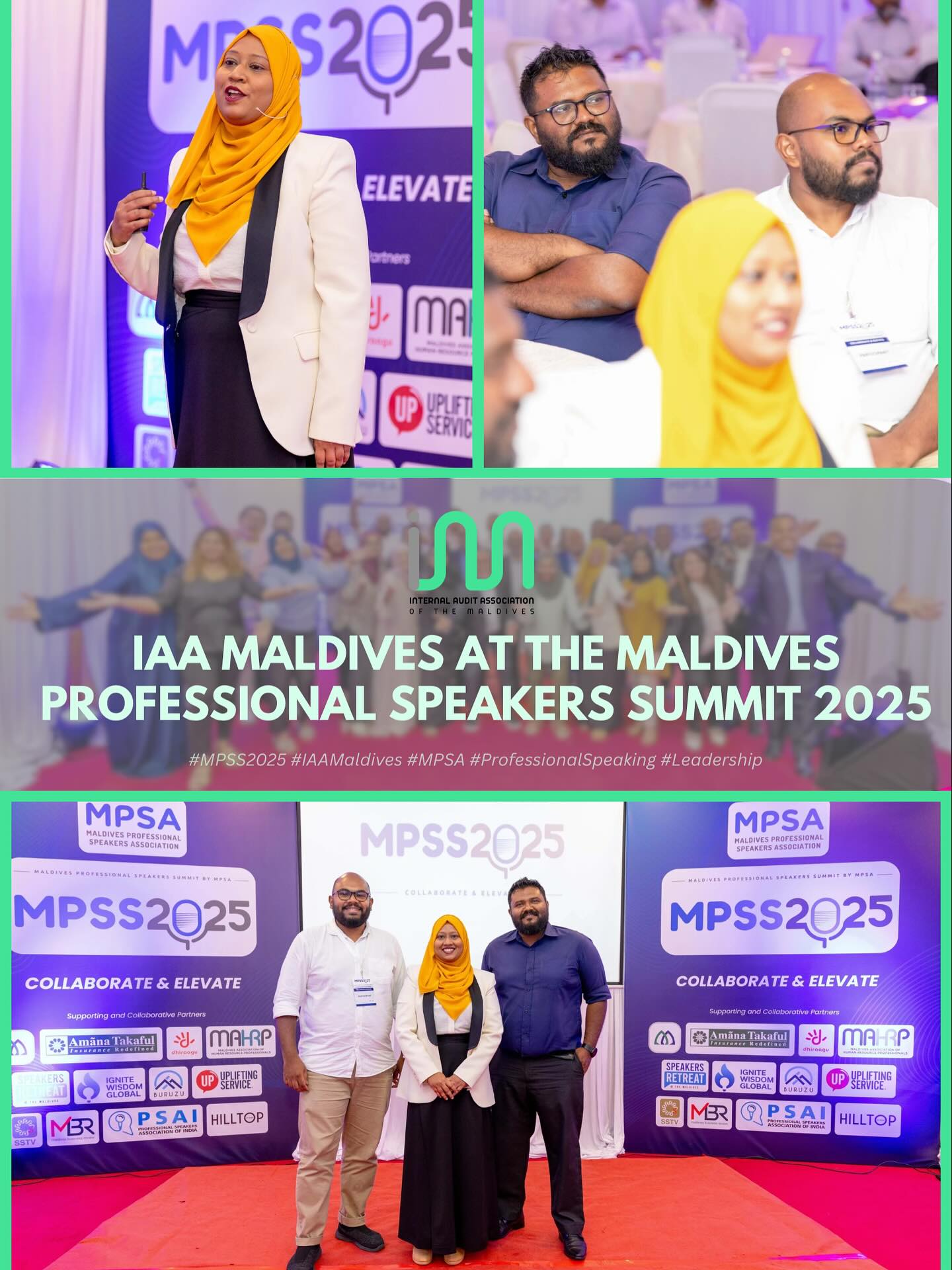 IAA Maldives at the Maldives Professional Speakers Summit 2025