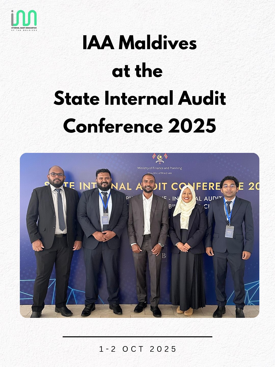 IAA Maldives at the State Internal Audit Conference 2025
